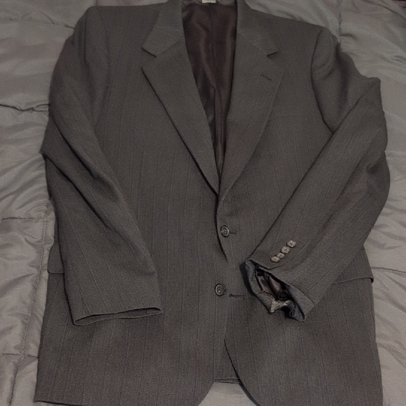 Lanvin Paris Mens Black Blazer Sports Coat Jacket Size L 42l